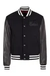 Gucci Midnight Blue Wool Bomber Jacket