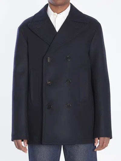 Gucci Midnight Blue Wool Coat