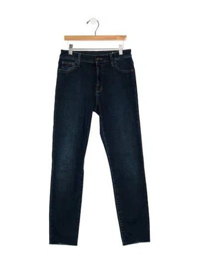Pre-owned Gucci Mid-rise Skinny Leg Jeans W/ Tags In Blue