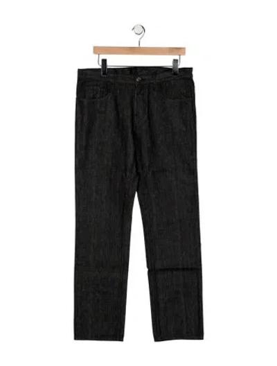 Pre-owned Gucci Mid-rise Straight Leg Jeans W/ Tags In Multi