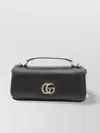 Gucci Womens Black Black Gg Milano Small Top-handle Leather Bag