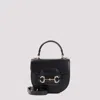 Gucci Elegant Mini Horsebit Handbag 18x15x6.5 Cm In Black
