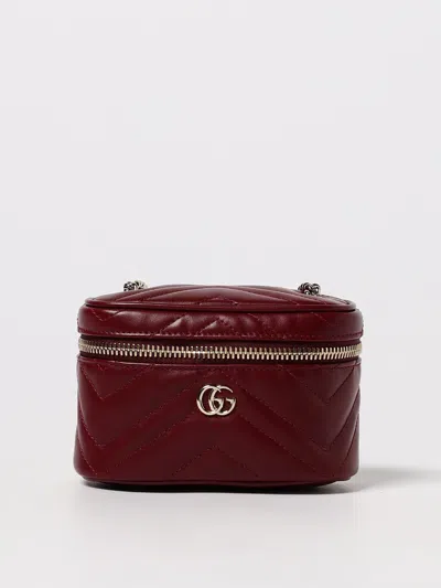 Gucci Mini Bag Woman Burgundy In Red