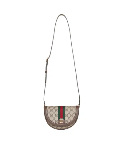 Gucci Mini Bag W/shoulder In Sand