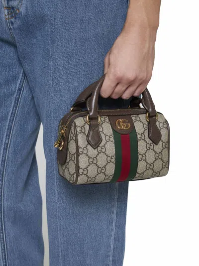 Gucci Mini Bag W/shoulder In Sand