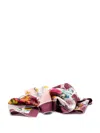 Gucci `mini Blocks Flora` Foulard In Multi