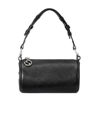 Gucci Mini Blondie Shoulder Bag In Black