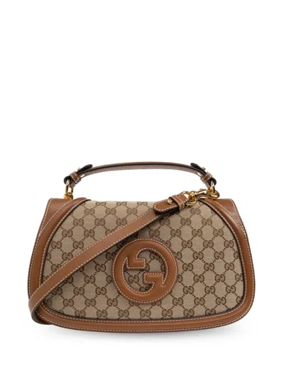 Gucci Mini Blondie Shoulder Bag In Cream