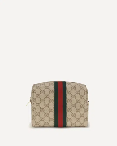 Gucci Mini Camera Bag Shoulder Bag With Web In Neutral