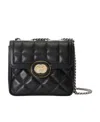 Gucci Quilted Leather Shoulder Handbag In Black