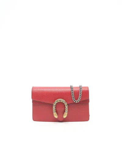 Gucci Mini Dionysus Bag In Red