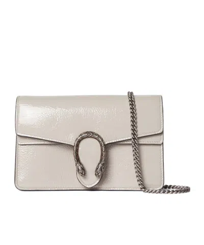 Gucci Mini Dionysus Cross Body Bag In White