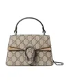 Gucci Women Beige Dionysus Mini Top Handle Bag In Nude