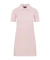 Gucci Compact Mini Polo Dress In Light Pink