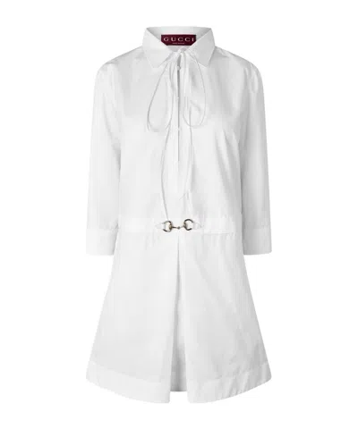 Gucci Mini Dresses In White