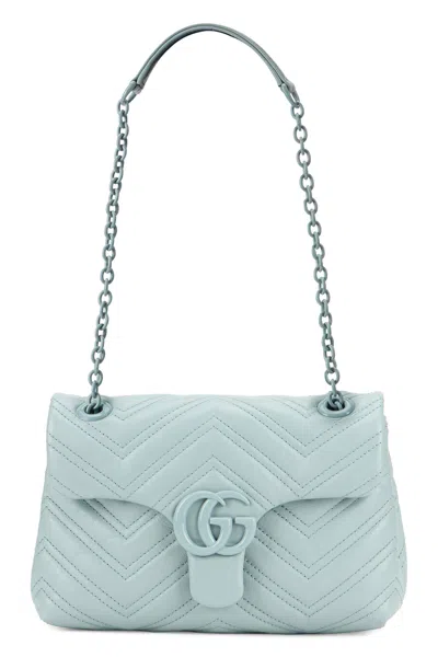 Gucci Mini Elegance Shoulder Handbag In Blue