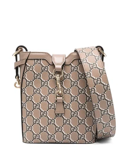 Gucci Mini Gg Bucket Bag In Neutrals