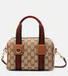 Gucci Mini Gg Canvas Crossbody Bag In Neutral