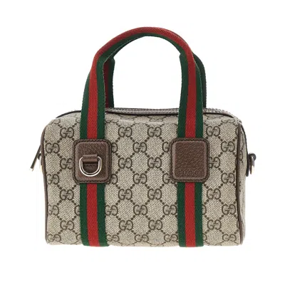 GUCCI 'GUCCI MINI GG' COATED FABRIC BAG