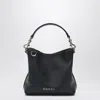 Gucci Mini Gg Emblem Bucket Bag Black Women In Black