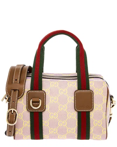 Gucci Mini Gg Hand Leather Mini Bag In Beige