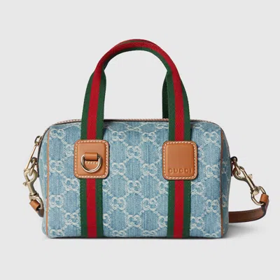 Gucci Mini Gg Handbag In Blue