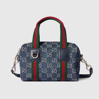 Gucci Mini Gg Handbag In Blue