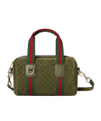 Gucci Mini Gg Handbag In Green