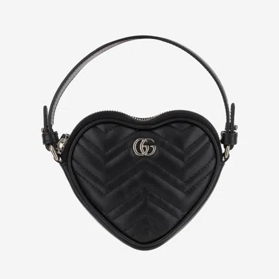 Gucci Mini Gg Marmont Bag In Black