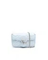Gucci Mini Gg Marmont Bag In Blue