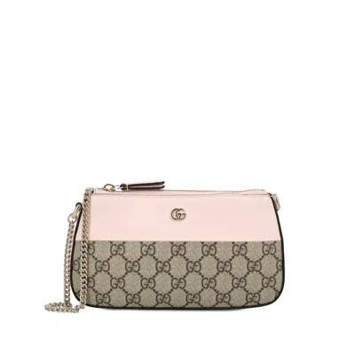 Gucci Mini Gg Marmont Bi-colour Shoulder Bag In Multi