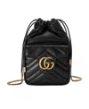 GUCCI MINI GG MARMONT BUCKET BAG