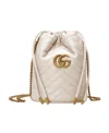 Gucci Gg Marmont Mini-bucket Bag In Pink