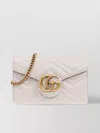 Gucci Mini Gg Marmont Clutch Bag Matelassé Leather