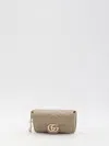 Gucci Supermini Gg Marmont 2.0 Shoulder Bag Unica In Beige
