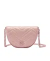 Gucci Mini Gg Marmont Chain Bag In Pink