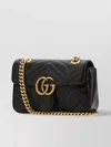 Gucci Mini Gg Marmont Quilted Leather Shoulder Bag