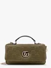 Gucci Mini Gg Milano Leather Handbag With All-over Gg Motif