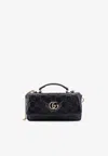 Gucci Mini Gg Milano Top Handle Bag In Black