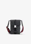 Gucci Super Mini Gg Messenger Bag In Black