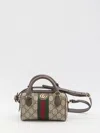 Gucci Ophidia Mini Gg Canvas Crossbody Bag In Beige