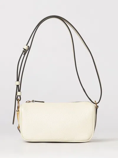 Gucci Mini Hammered Leather Bag In White