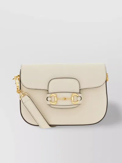 Gucci Mini Horsebit 1955 Crossbody Bag In Neutral