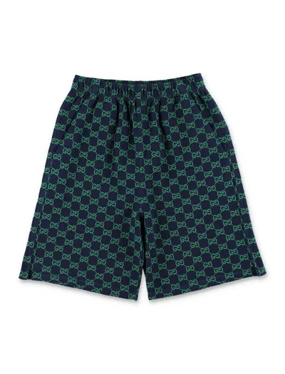 Gucci Mini Iconic Kids' Shorts In Multi