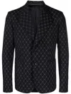 Gucci Men Mini Interlock Jacket