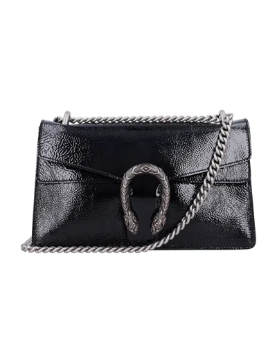 Gucci Mini Leather Bag In Black