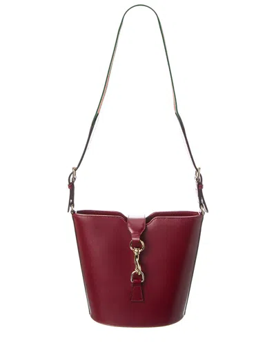 Gucci Red Mini Bucket Shoulder Bag