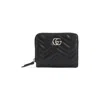 Gucci Mini Leather Wallet In Black