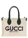 Gucci Mini Logo Shopping Bag Tote Bag Multicolor In Multicolor