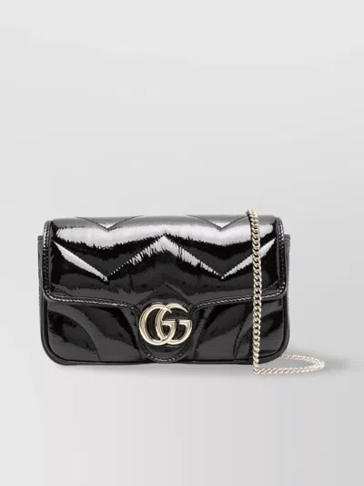 Gucci Mini Marmont 2.0 Cross-body Bag In Gray